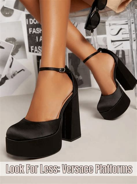 versace juno platform pumps dupe|versace platform heels.